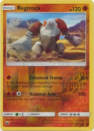 Celestial Storm Regirock #80/168 reverse holo